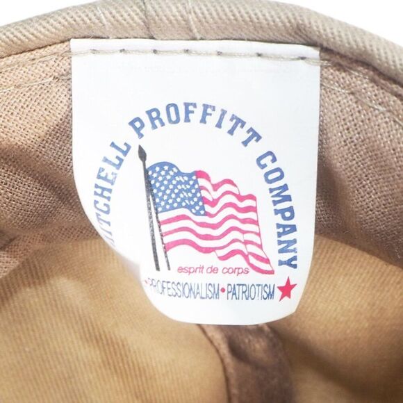 Mitchell Proffitt Company Vintage Navy Seabees Patch Logo Military Snapback Hat - Picture 6 of 8